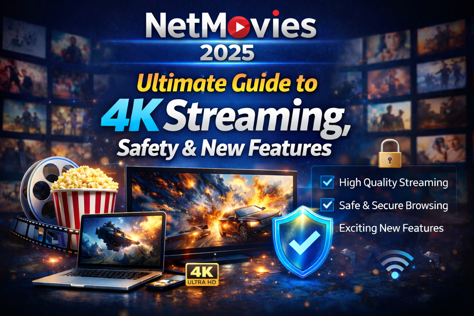 High-quality cinema streaming on NetMovies